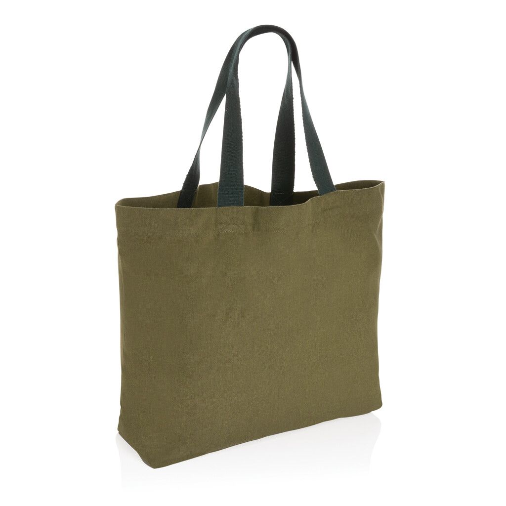 Impact Aware™ 240g/m² große Tasche aus rCanvas, ungefärbt - grün-236