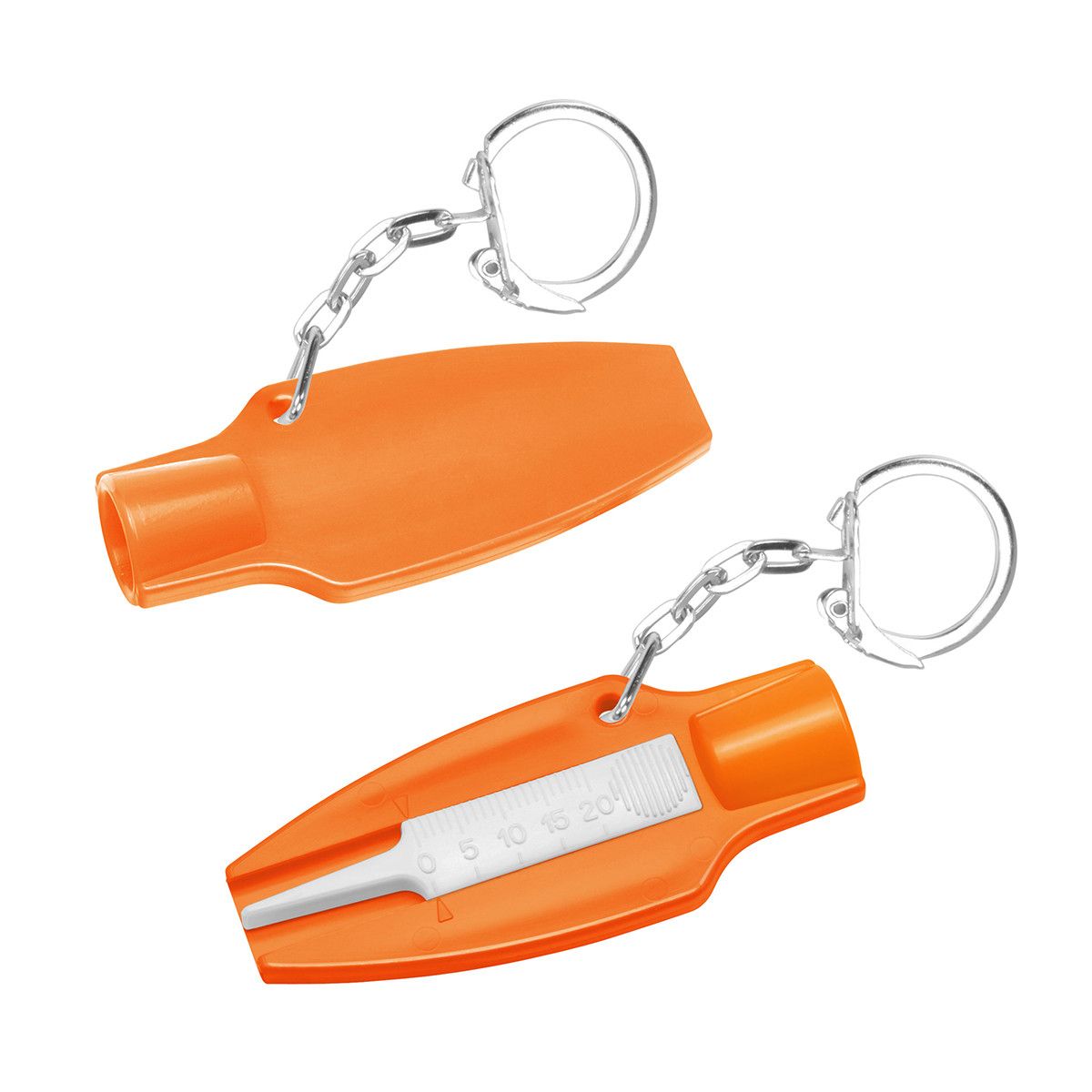 orange - weiß