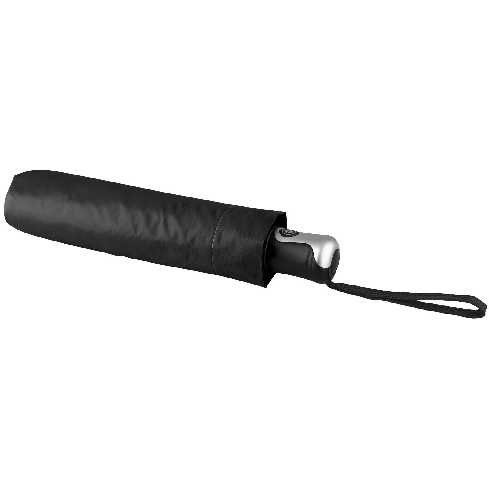 Alex 21,5" Vollautomatik Kompaktregenschirm - schwarz -  silber-238