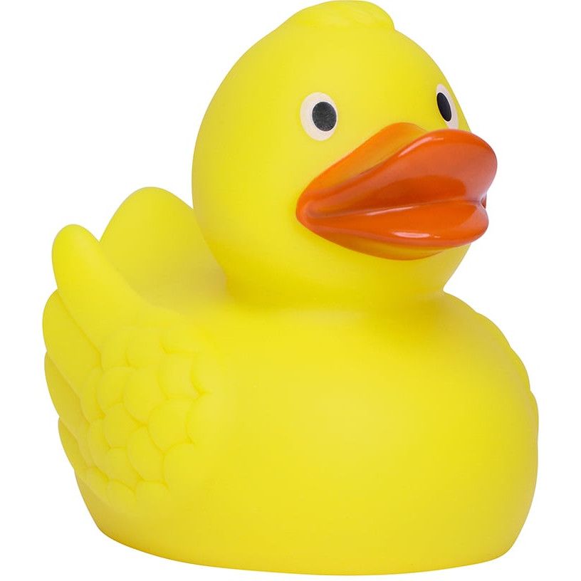 Renn-Ente mit Metallplatte mittel - gelb - orange-767