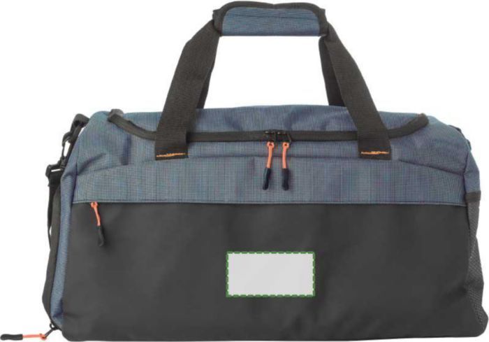 Veredelungsposition Tasche auf der Vorderseite