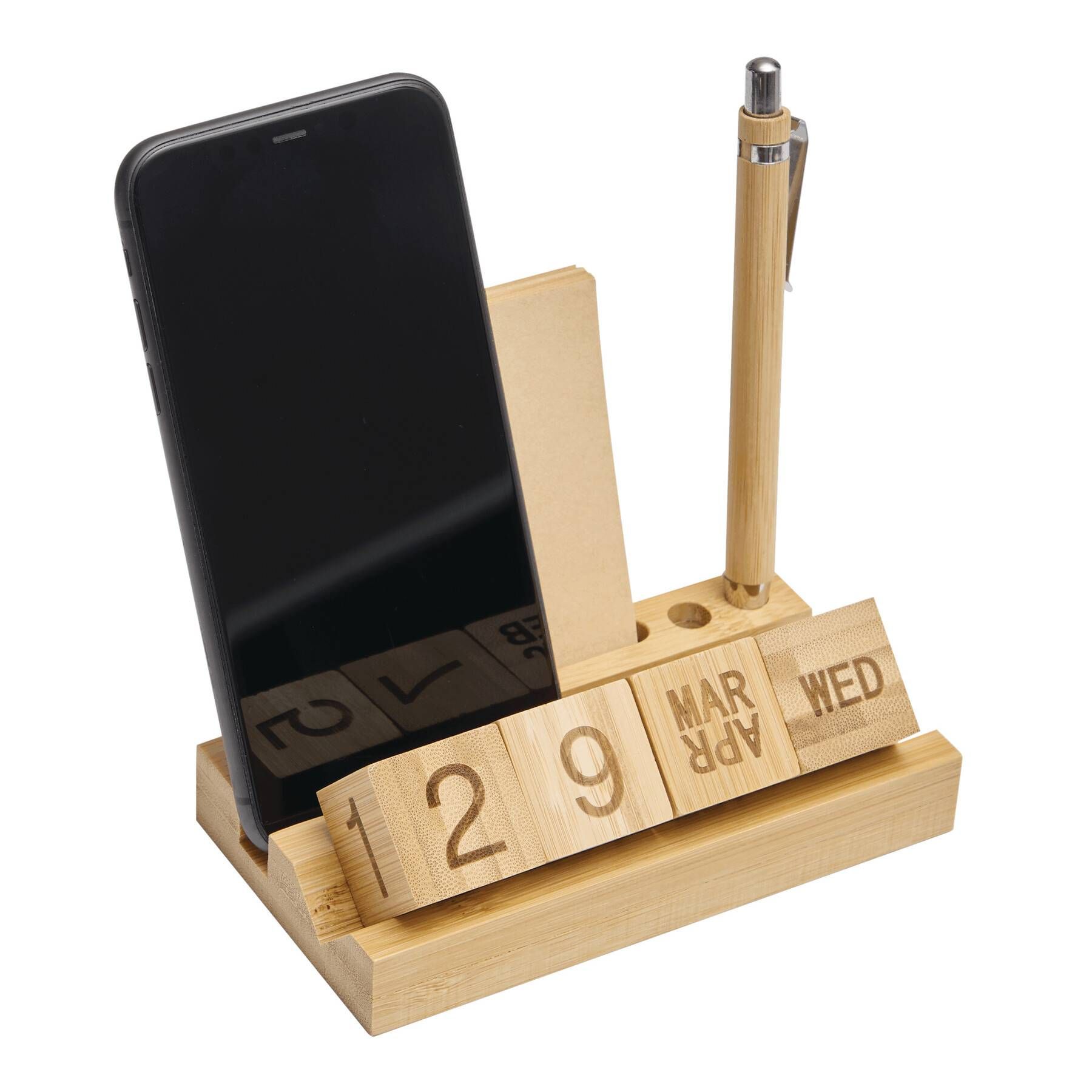 Tischkalender PERPETUAL - holzfarben-108