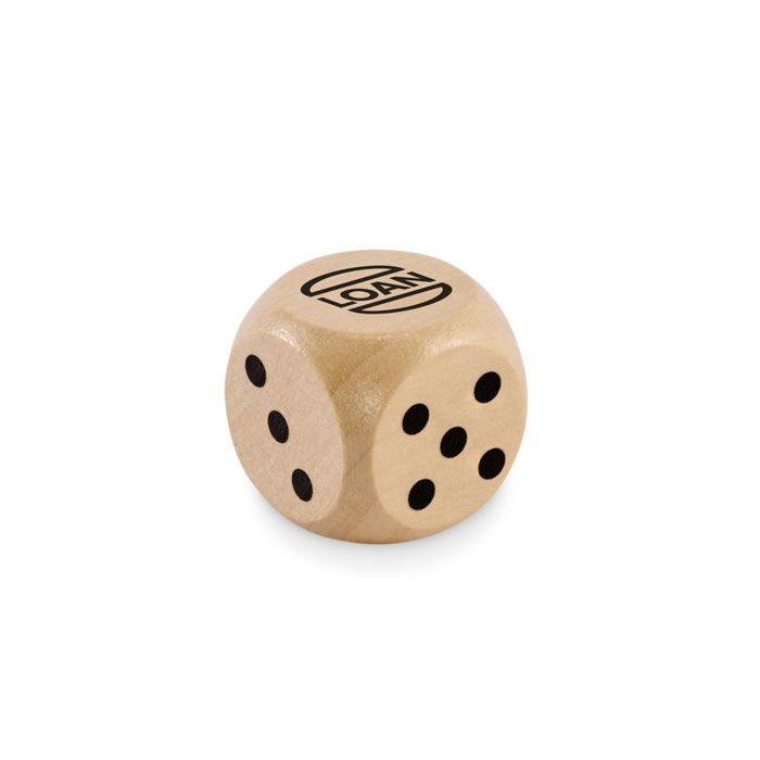 Spielwürfel Schima-Holz Ø 3cm DADIN - holz-104