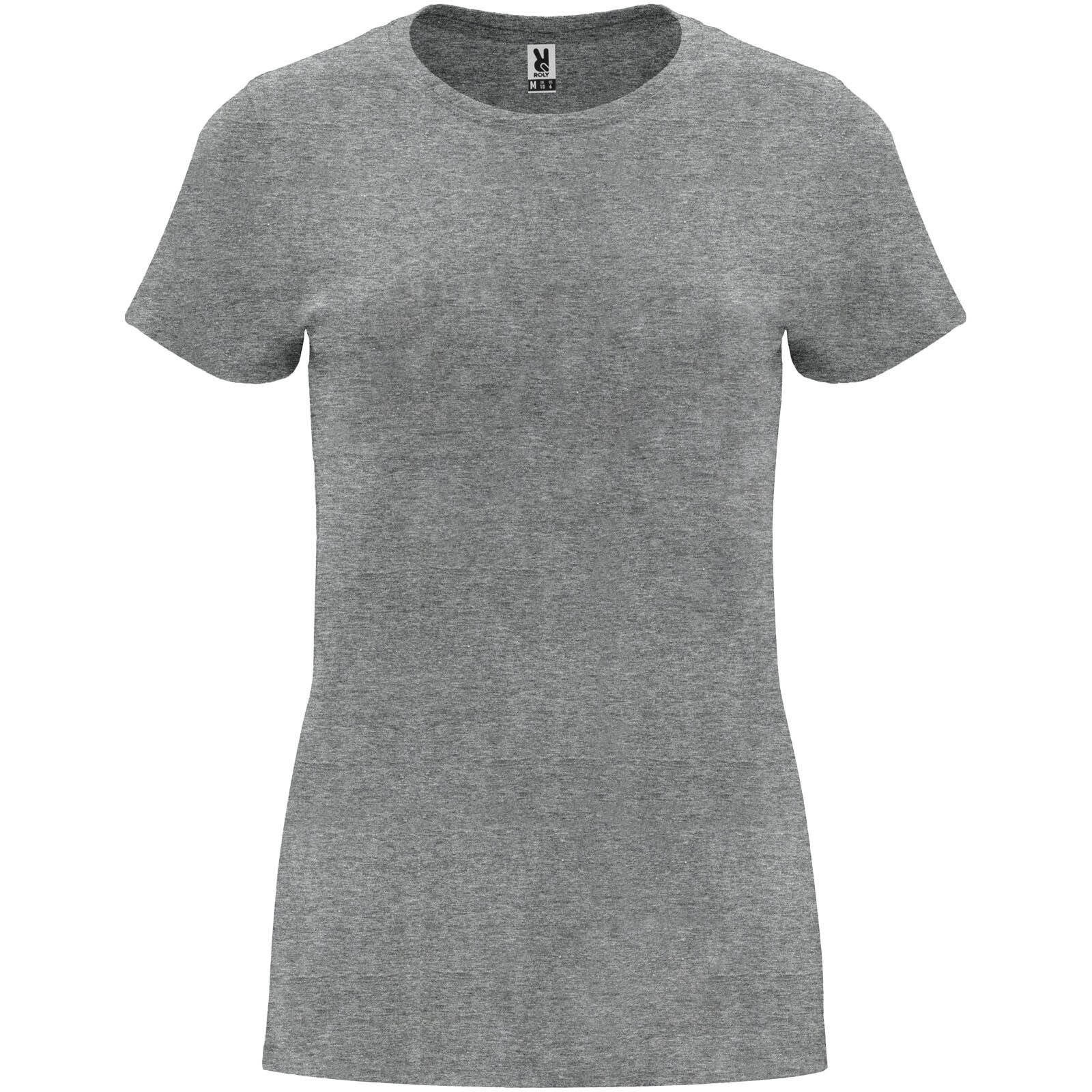 Capri T-Shirt für Damen - marl grau - L-193