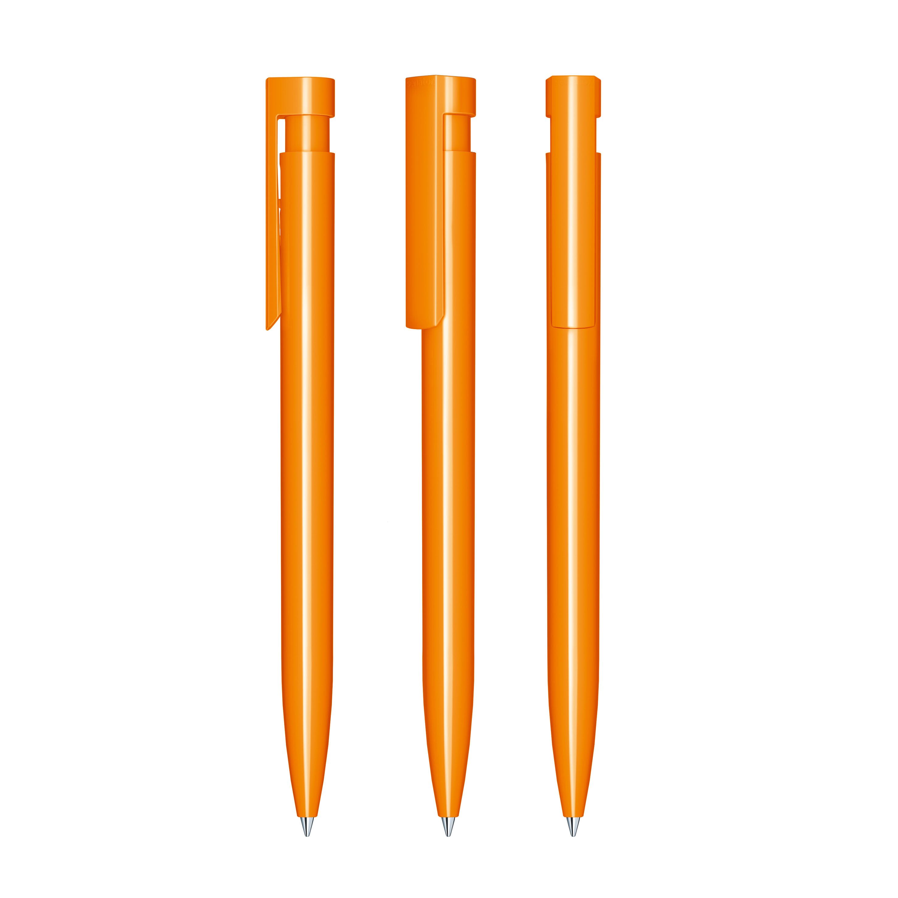 Liberty Polished Druckkugelschreiber - orange-792
