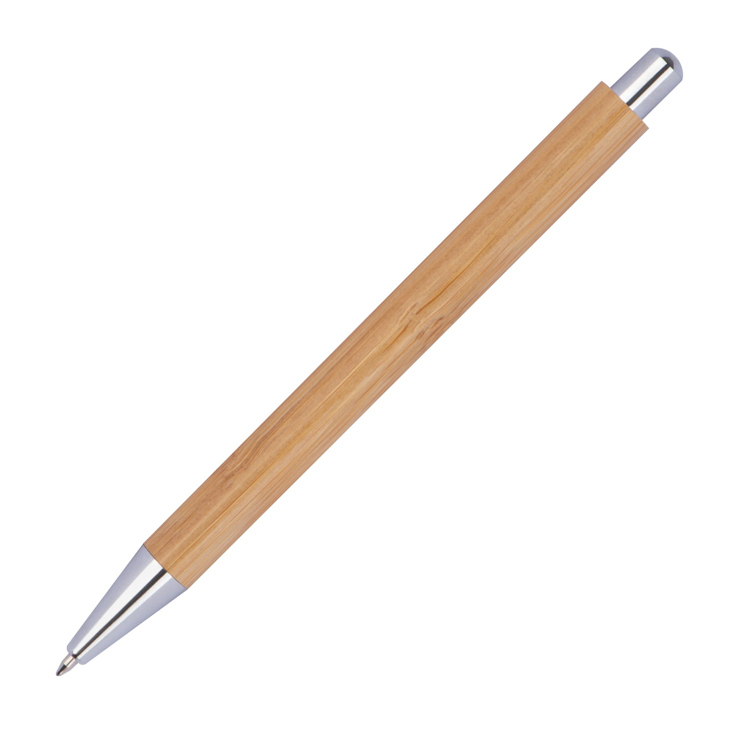 Schreibset aus Bambus - beige-206