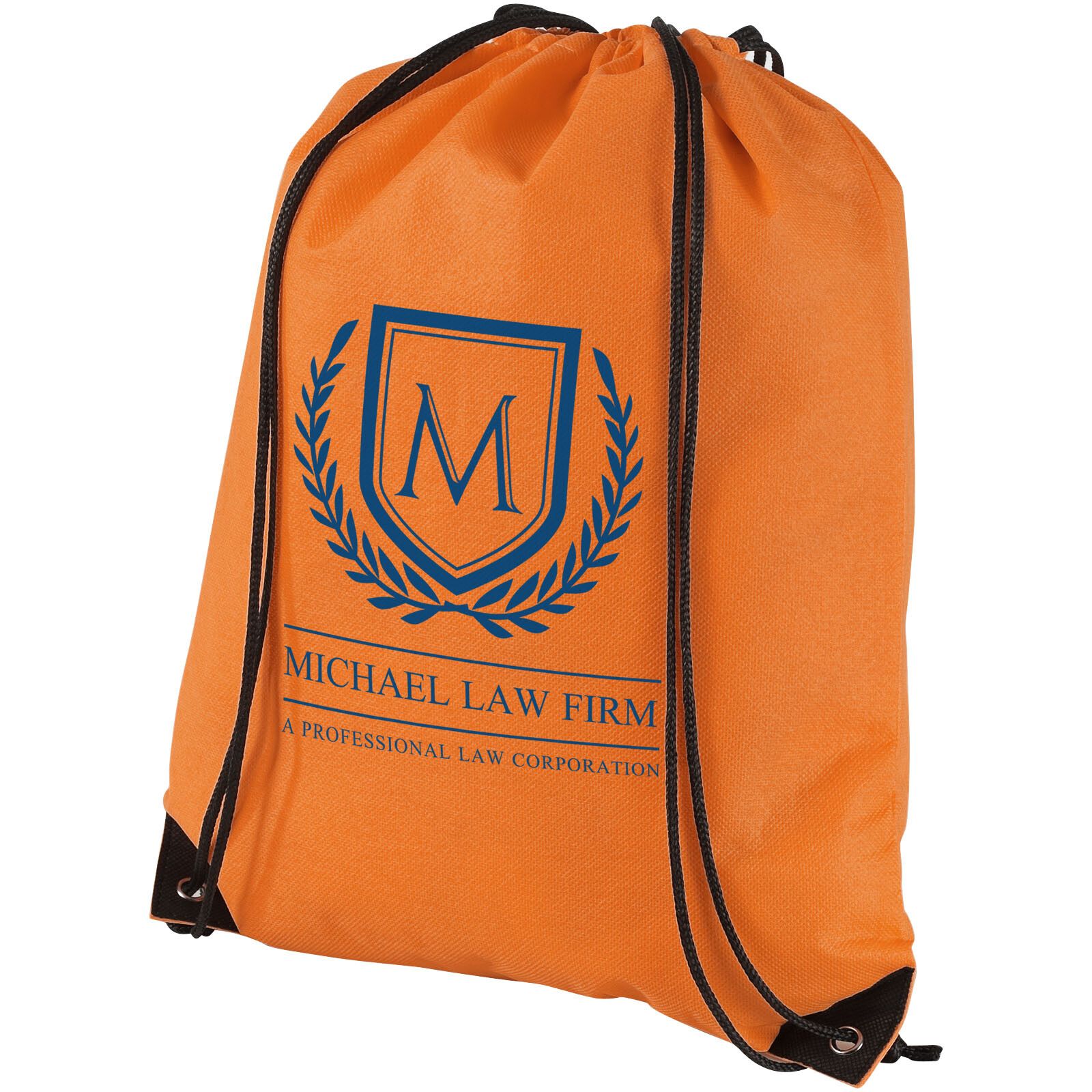 Evergreen Premium Non Woven Turnbeutel 5L - orange-315