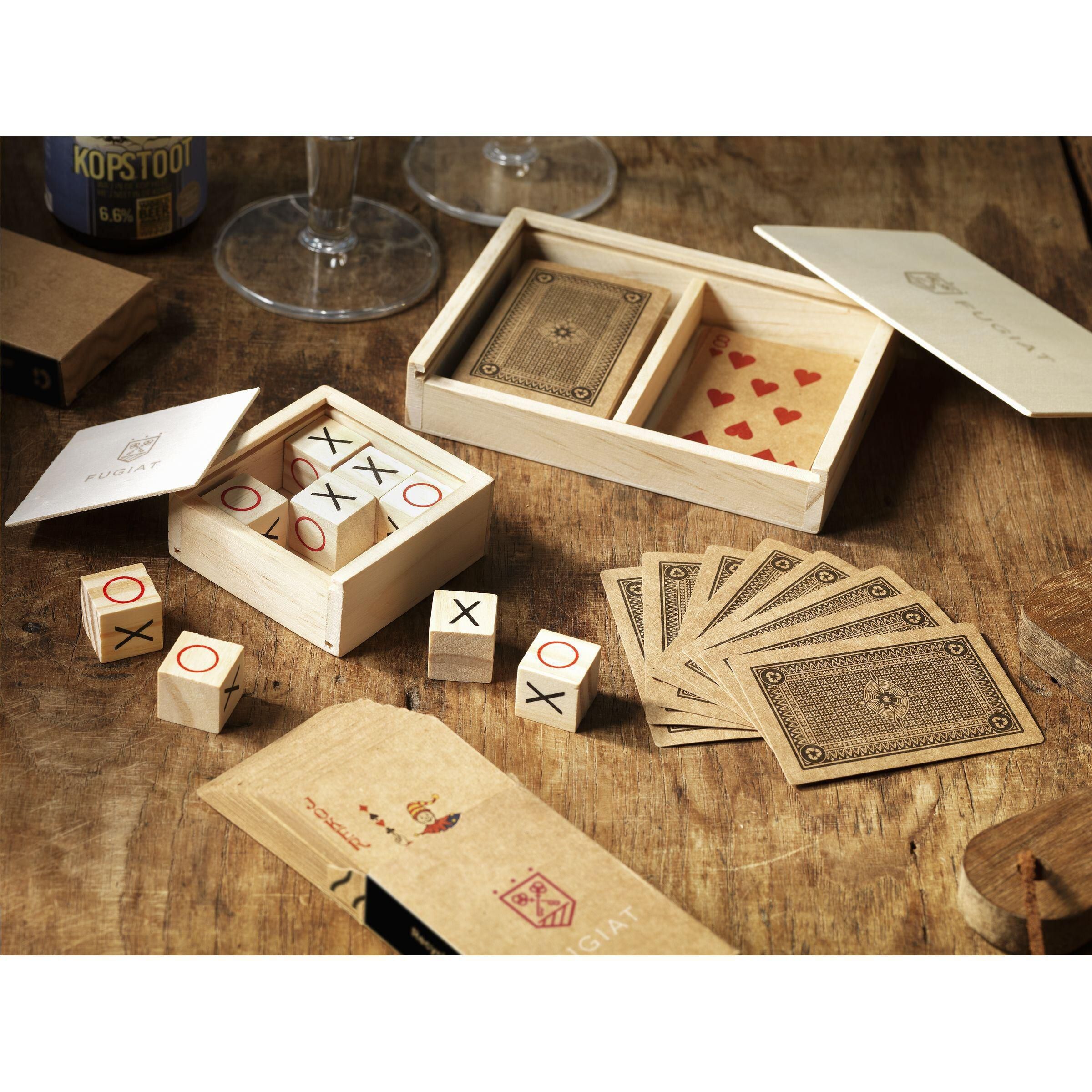 Recycled Playing Cards Single Spielkarten - holz-588
