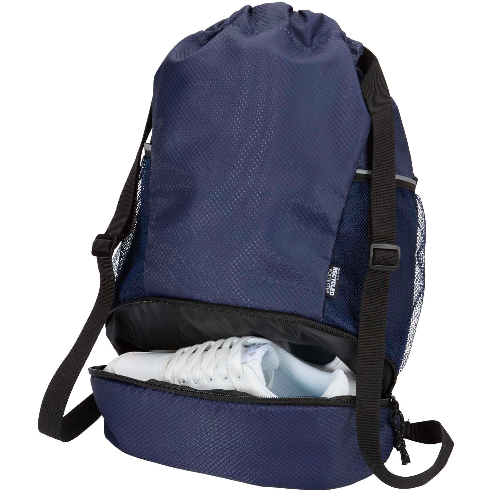 Nomad GRS-recycelter Sportbeutel mit Bodenfach 18 L - navy-459