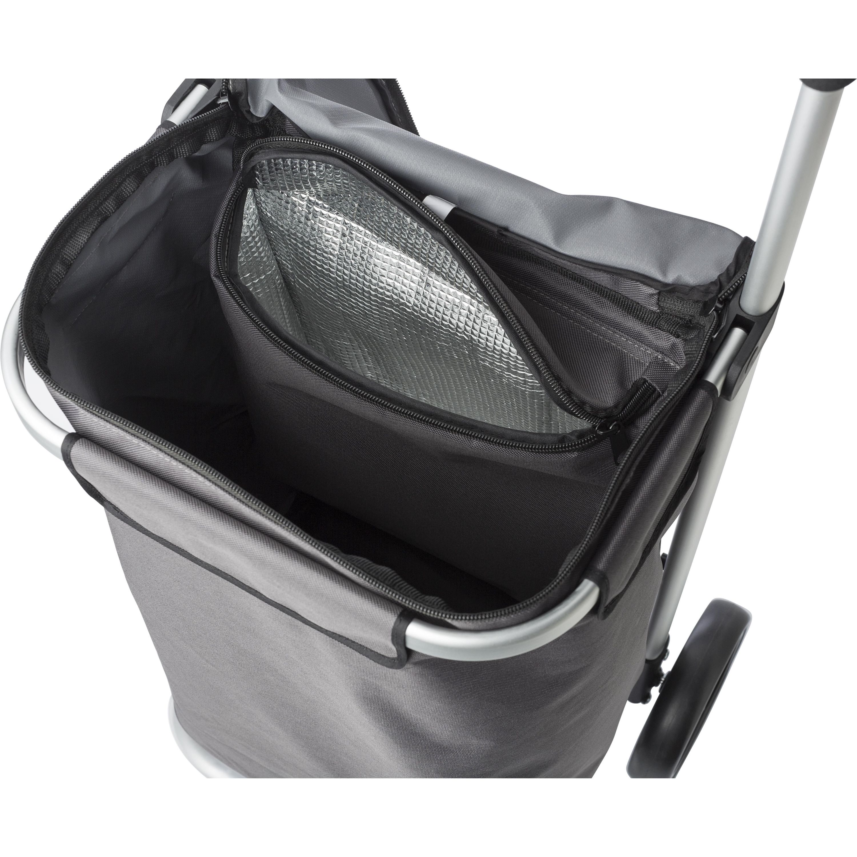 Einkaufswagen aus Polyester Susanita - grau-473