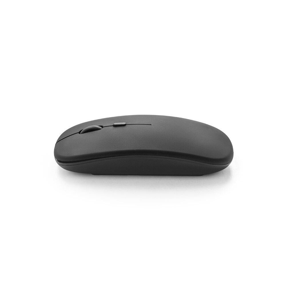 KHAN Wireless Maus mit 500mAh Akku aus recyceltes ABS (100% rABS) - schwarz-673