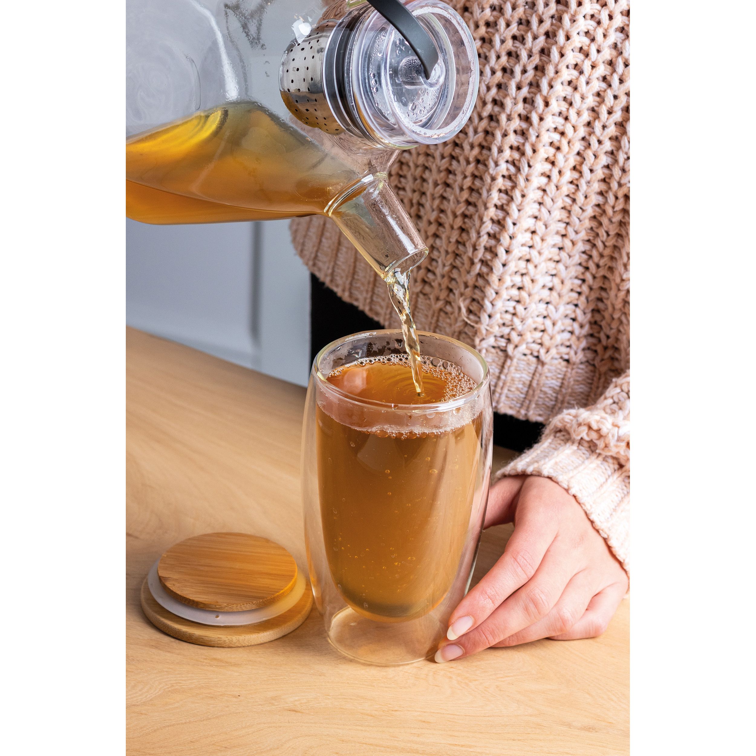 Doppelwandiges Glas Zakopane - transparent-549