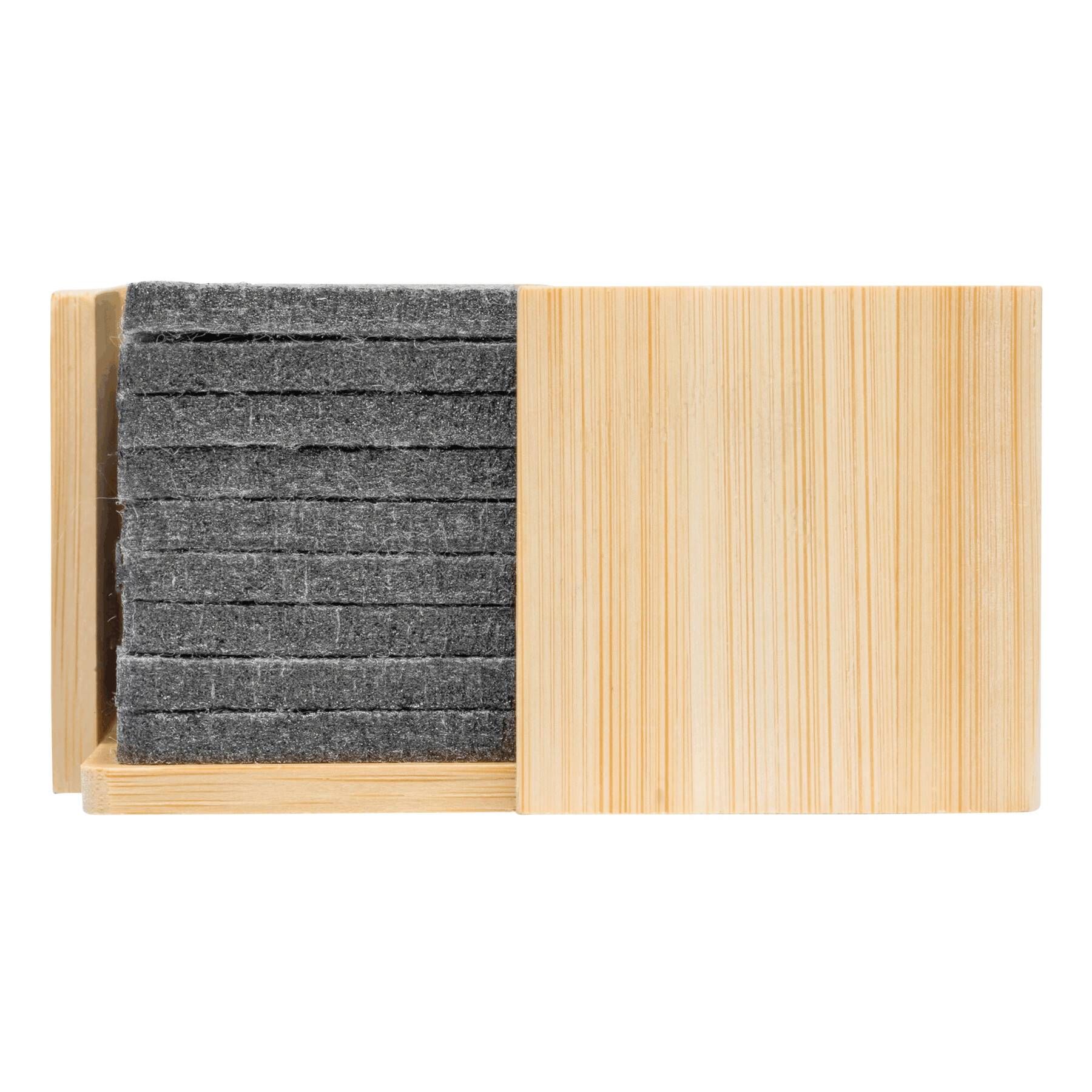Filzuntersetzer ECO BASE - braun - grau-178