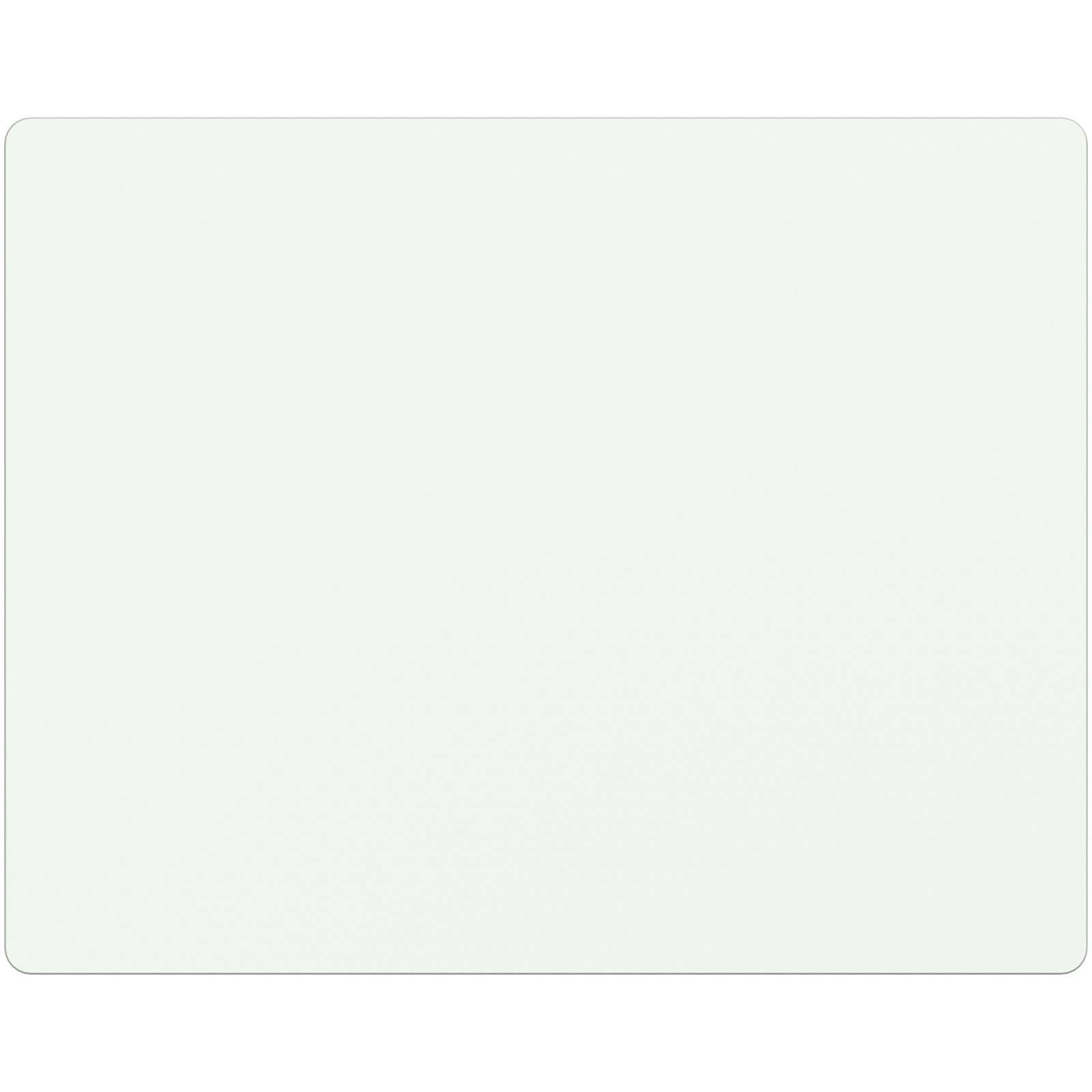 Lumin Mauspad mit vollflächigem Farbdruck - weiss-632
