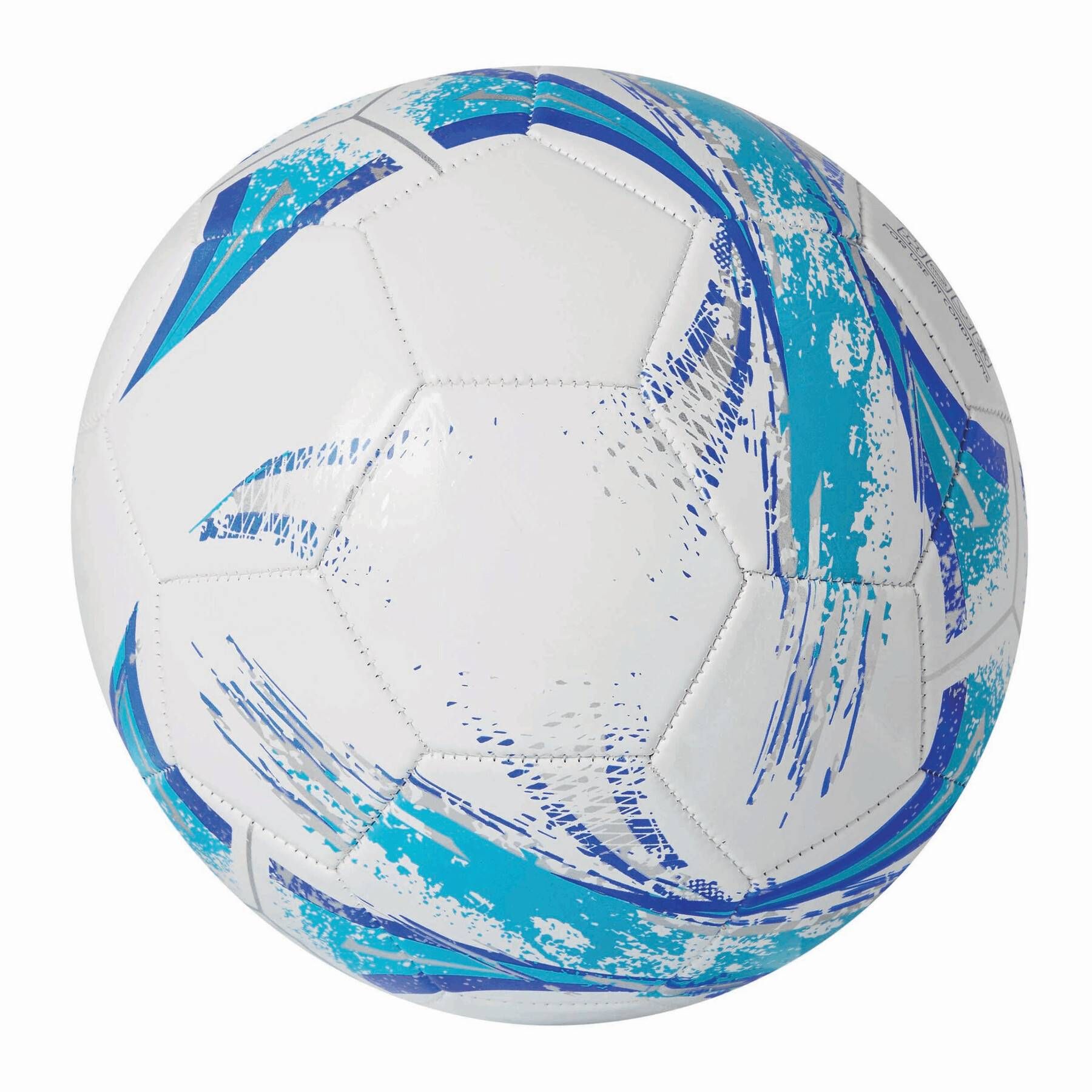Fußball KICK AROUND - blau - weiß-87