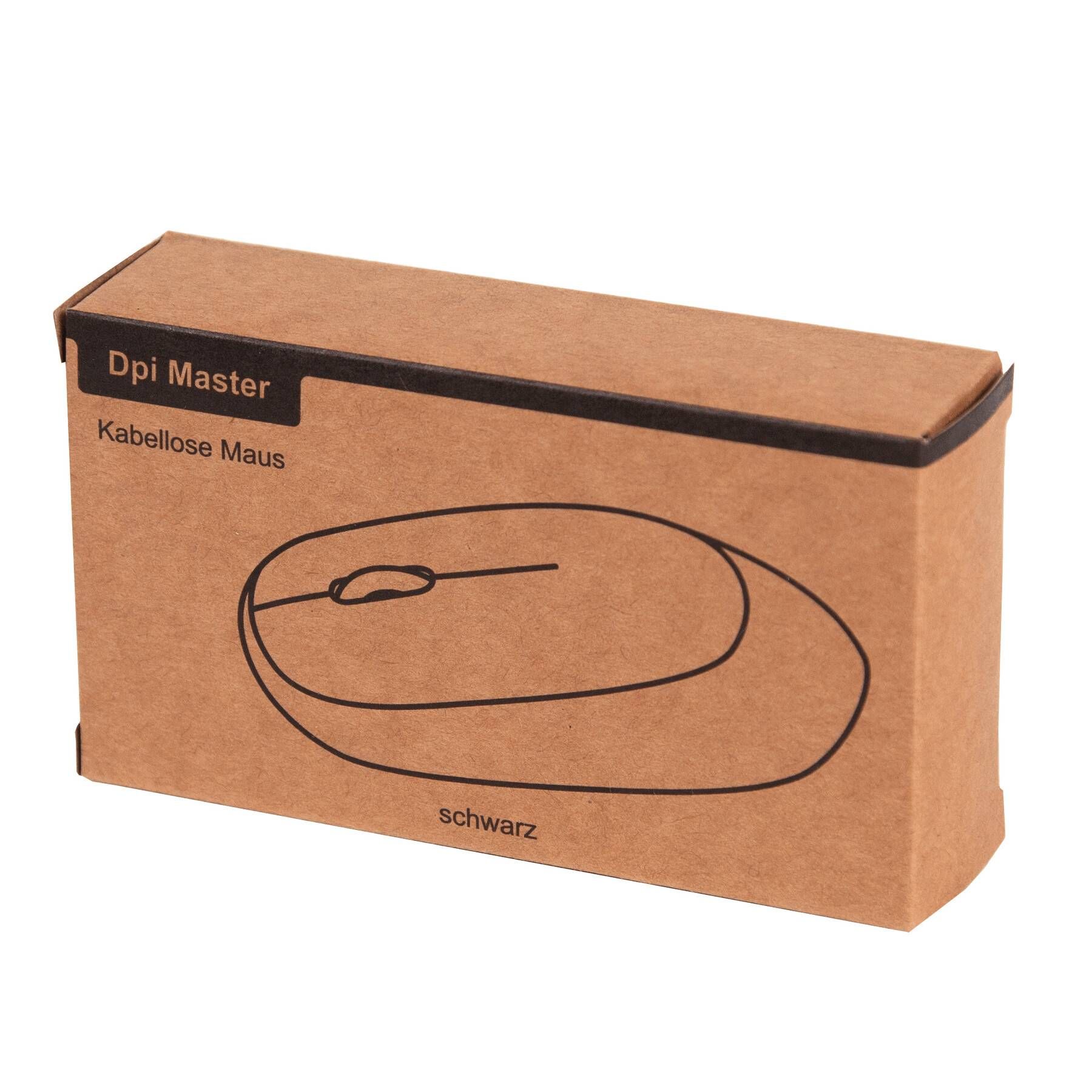 Optische Computermaus DPI MASTER - braun - schwarz-590