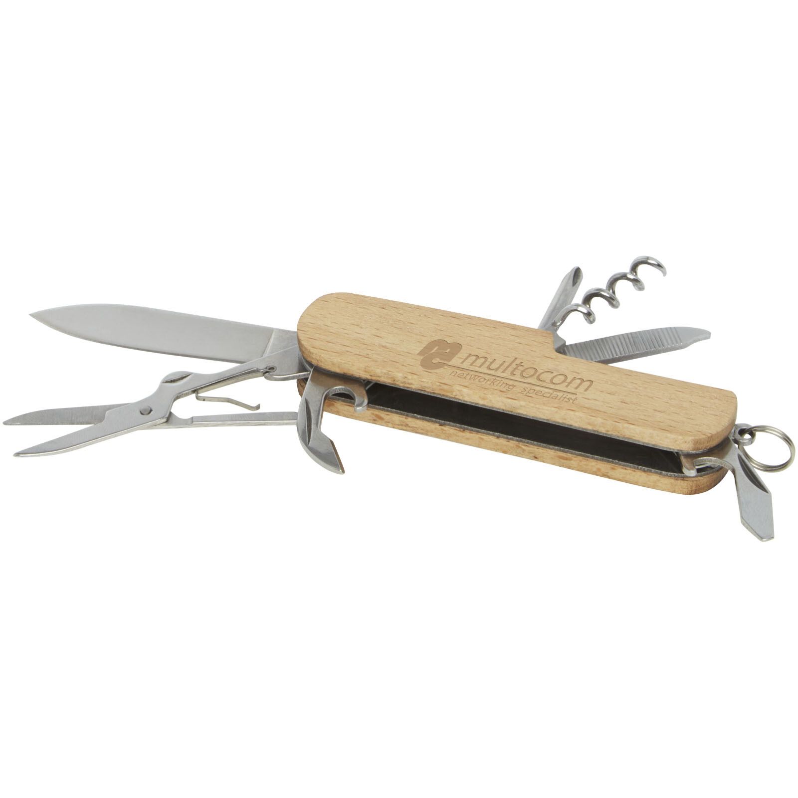 Richard Holztaschenmesser mit 7 Funktionen - natur-517