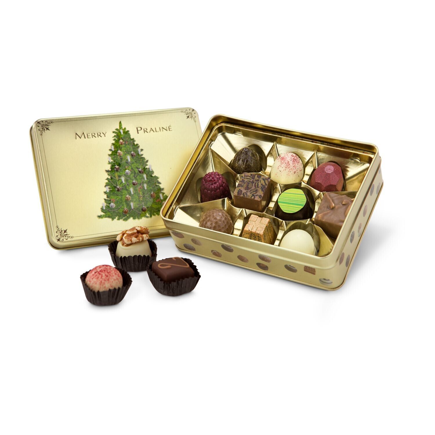 Merry Praliné - Pralinendose mit 125 g-908