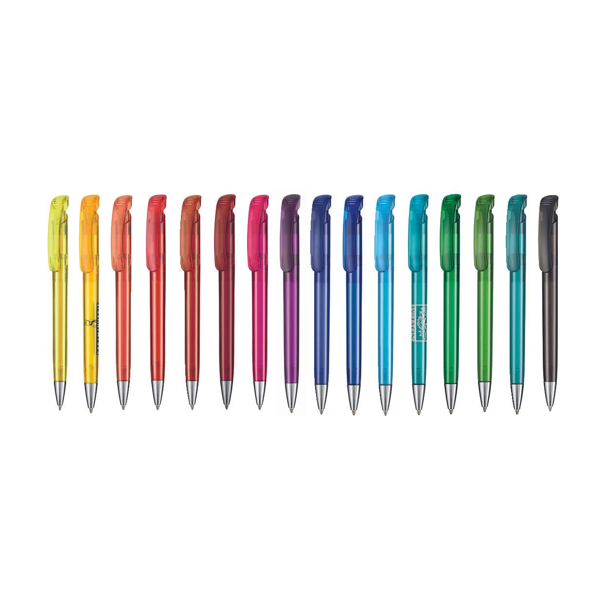 Kugelschreiber BONITA TRANSPARENT - türkis-607