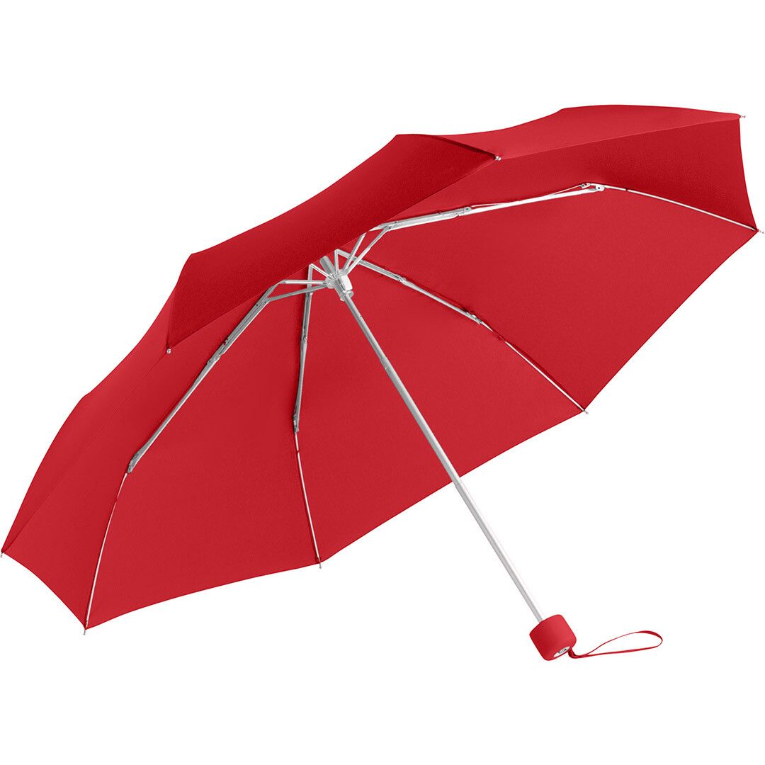 Alu-Mini-Taschenschirm Ø90 cm - rot-941