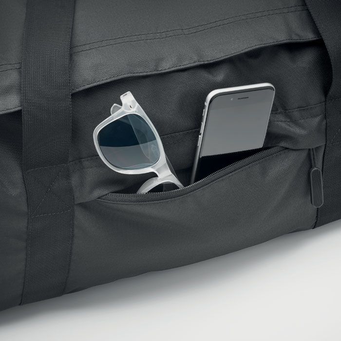 Große Sporttasche 300D RPET VALLEY DUFFLE - schwarz-981
