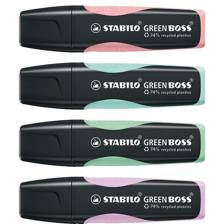 STABILO GREEN BOSS Pastel Leuchtmarkierer - zartes türkis-543