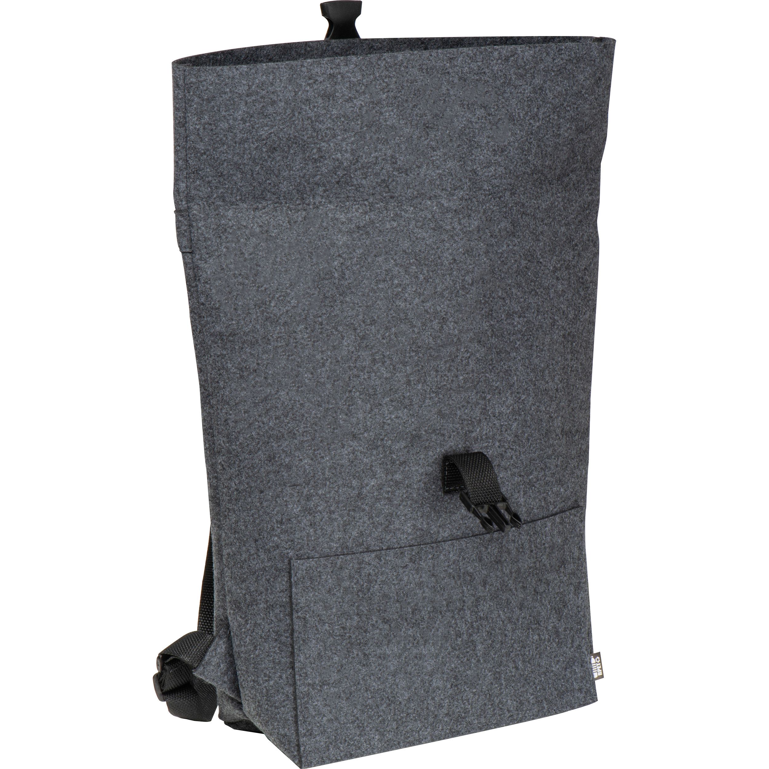 RPET Filzrucksack  - anthrazit-658