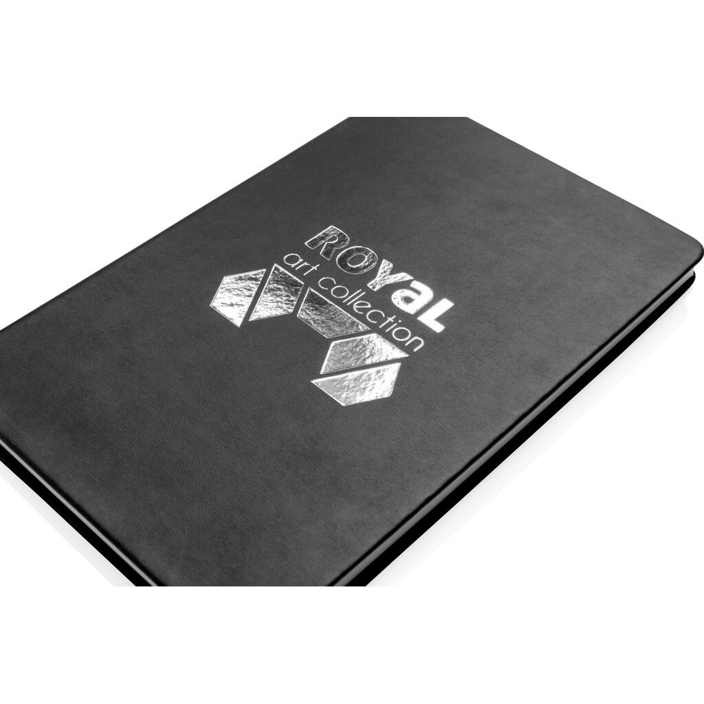 Deluxe Hardcover PU A5 Notizbuch - schwarz-931