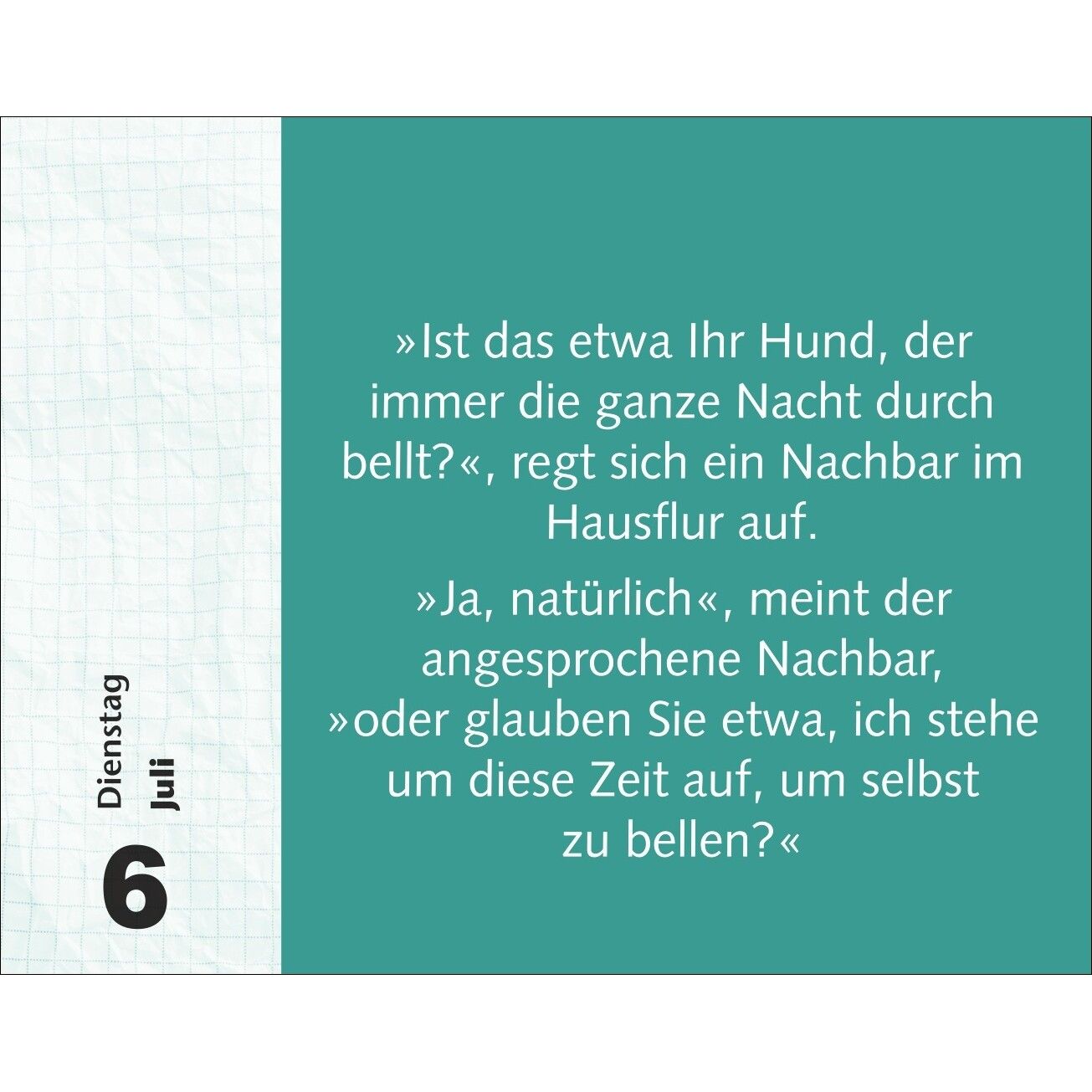 Witzirin Tagesabreißkalender-565