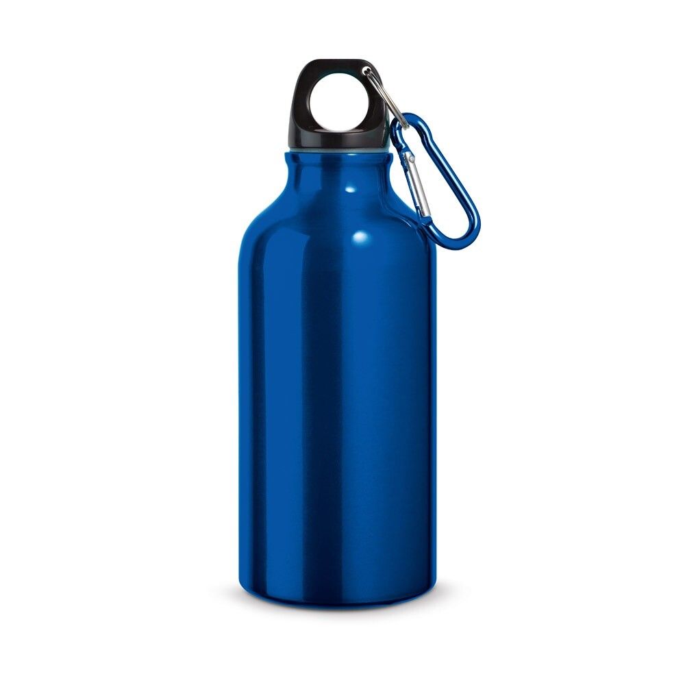 LANDSCAPE S Aluminium-Sportflasche mit Karabiner 400 ml - königsblau-60