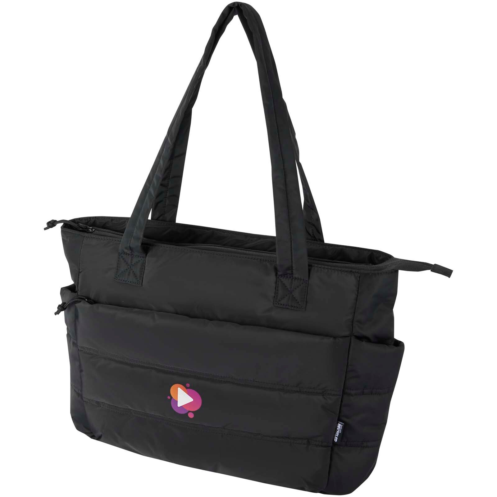 Puffer 15,6" GRS recycelte Laptoptragetasche 18L - schwarz-488