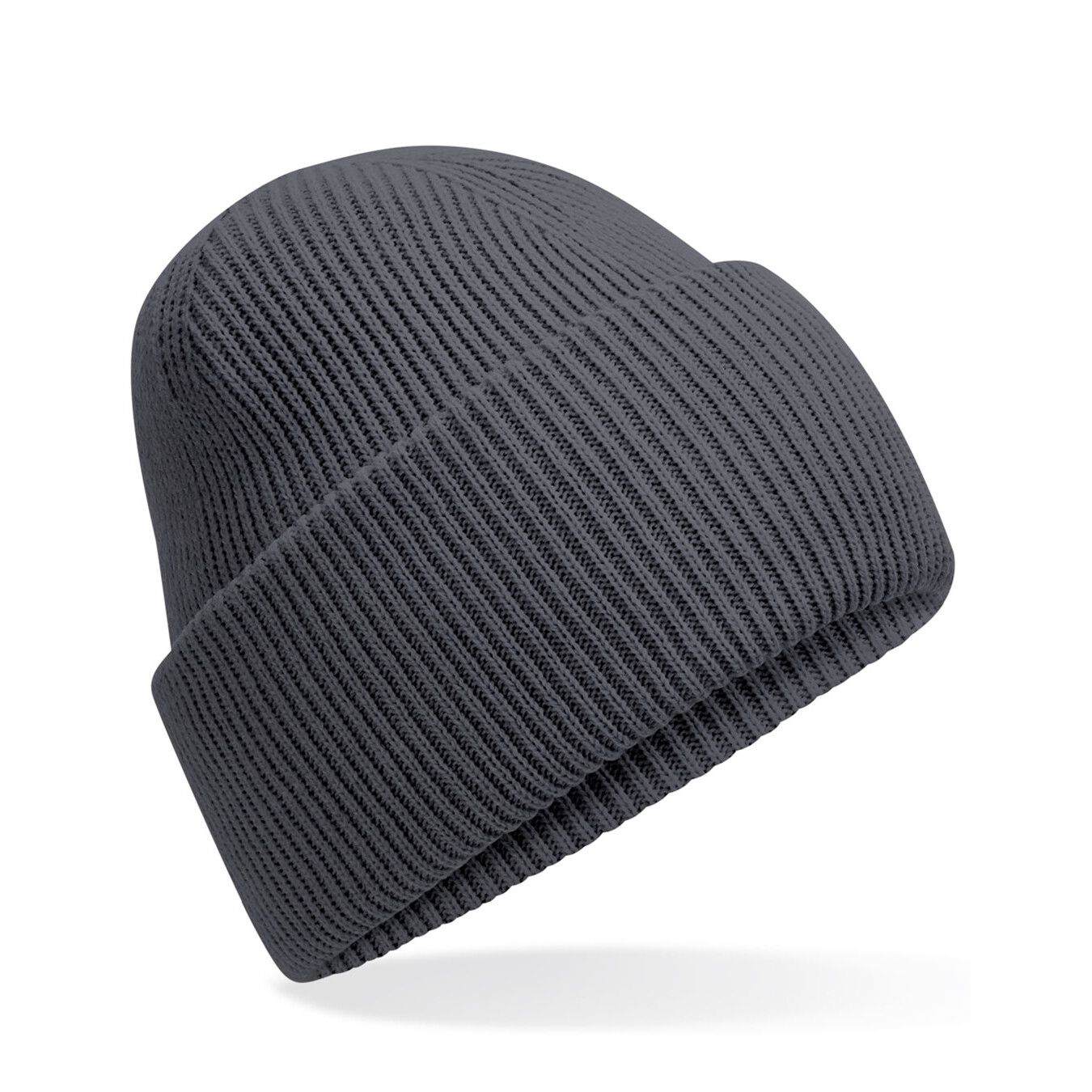 Classic Engineered Deep Cuffed Beanie - graphite grey-959