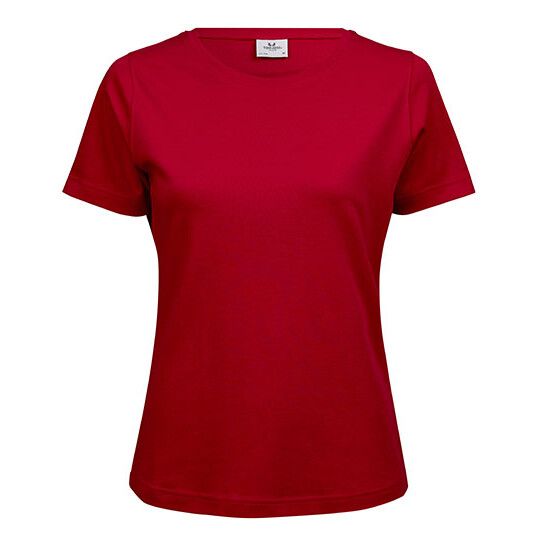 Women´s Interlock Tee - red-603