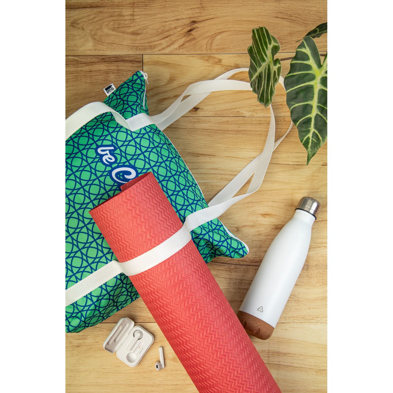 SuboBag Yoga Individuelle Yogamattentasche - weiß-264