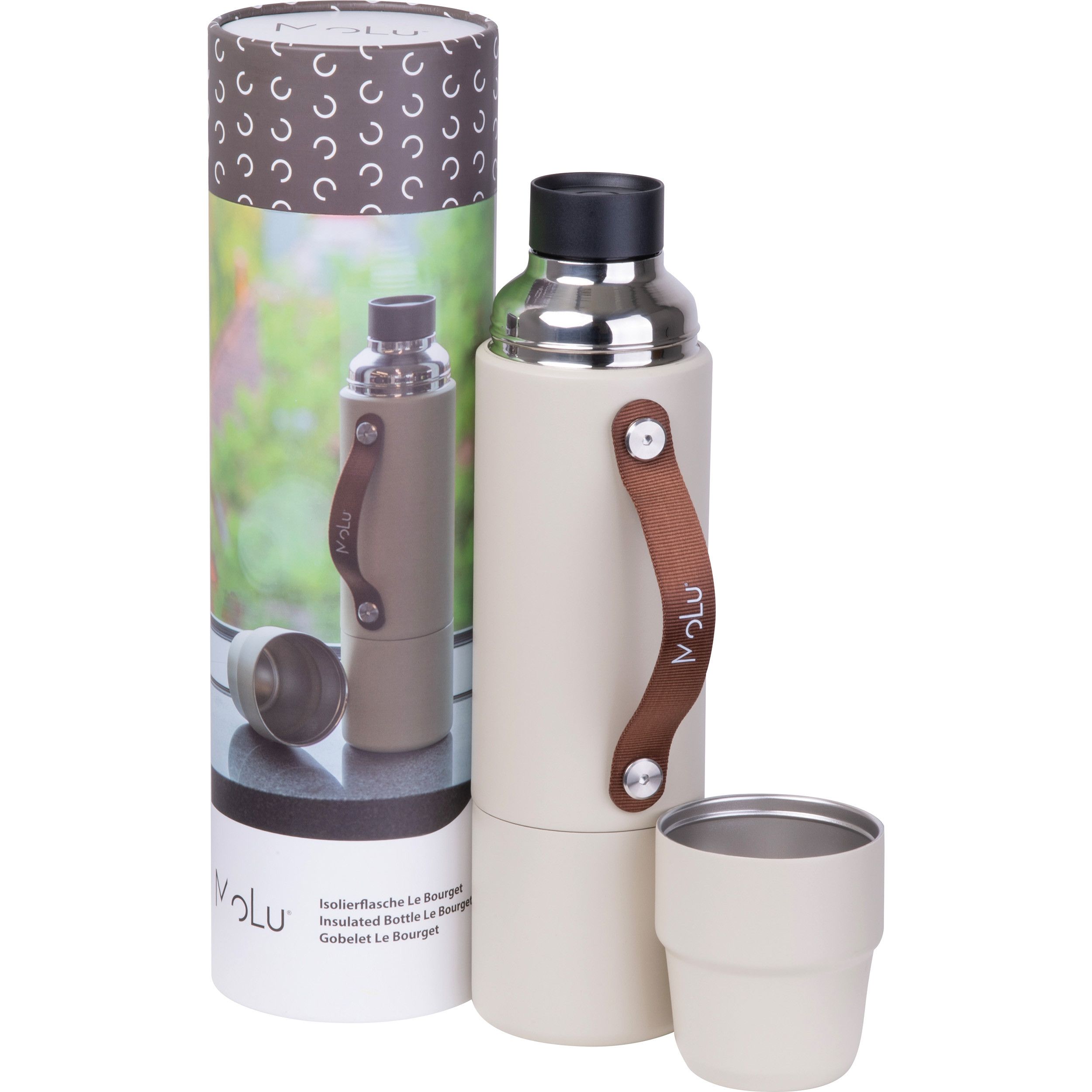 MoLu Isolierflasche Le Bourget - beige-593
