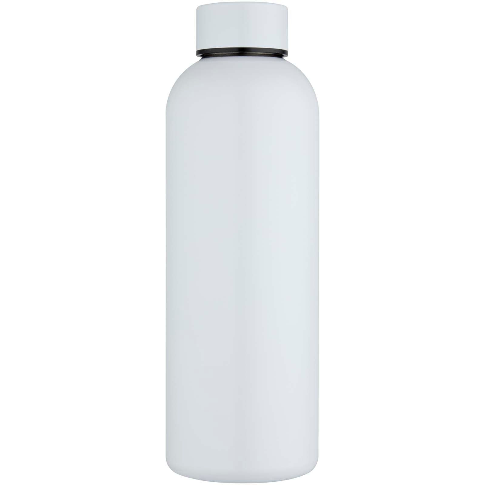 Spring 750 ml RCS-zertifizierte einwandige Sublimation Trinkflasche aus recyceltem Edelstahl - weiss-826