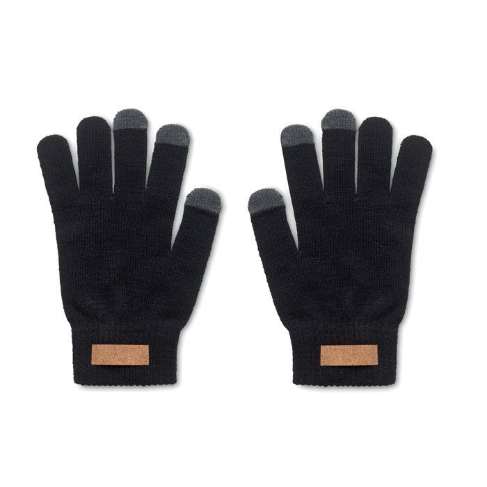 Touchscreen Handschuhe RPET DACTILE - schwarz-928