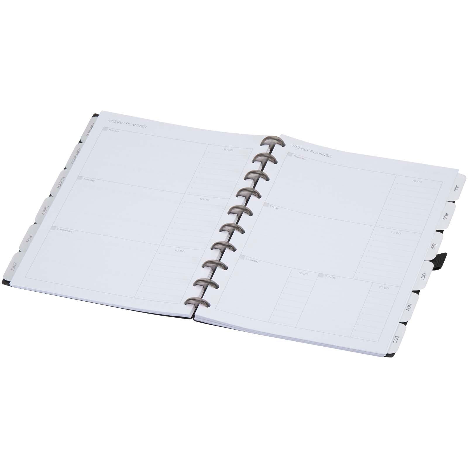 SMART Planer mit flexiblem Einband und Scheibensystem - schwarz-132