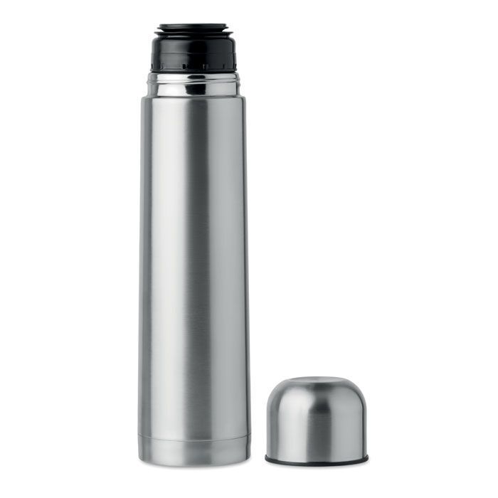 Isolierkanne 900 ml BIG CHAN - mattsilber-721