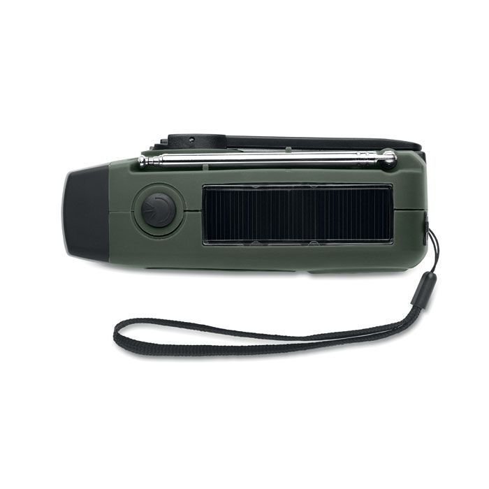 AM/FM Radio mit Taschenlampe ONDA - dunkelgrün-740