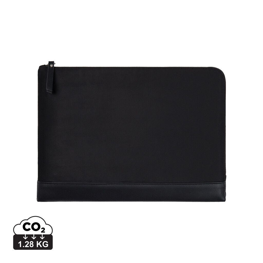 VINGA Marlow 14" Laptop Sleeve aus RCS recyceltem Polyester - schwarz-675