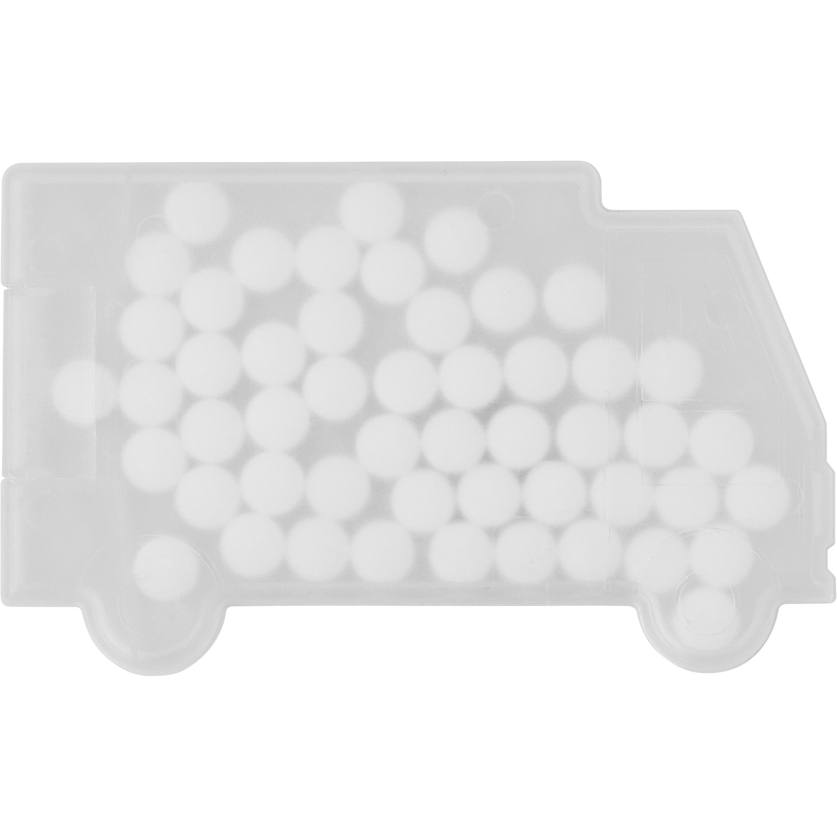 Pfefferminzbonbons aus Kunststoff Richard - weiß-993