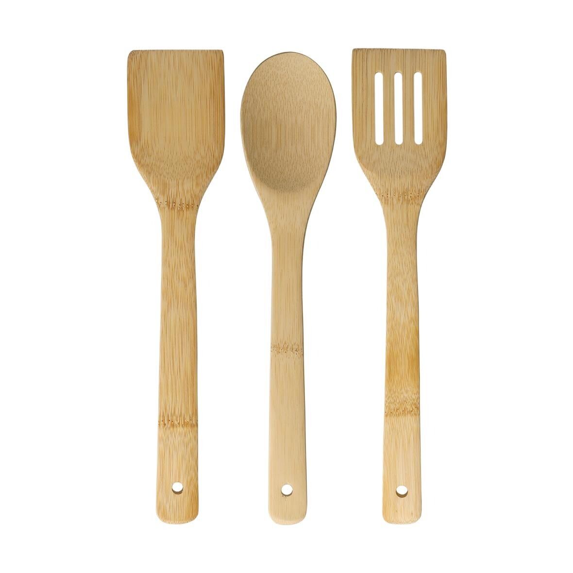 Kochbesteck Yanoda, 3er Set - natur-955