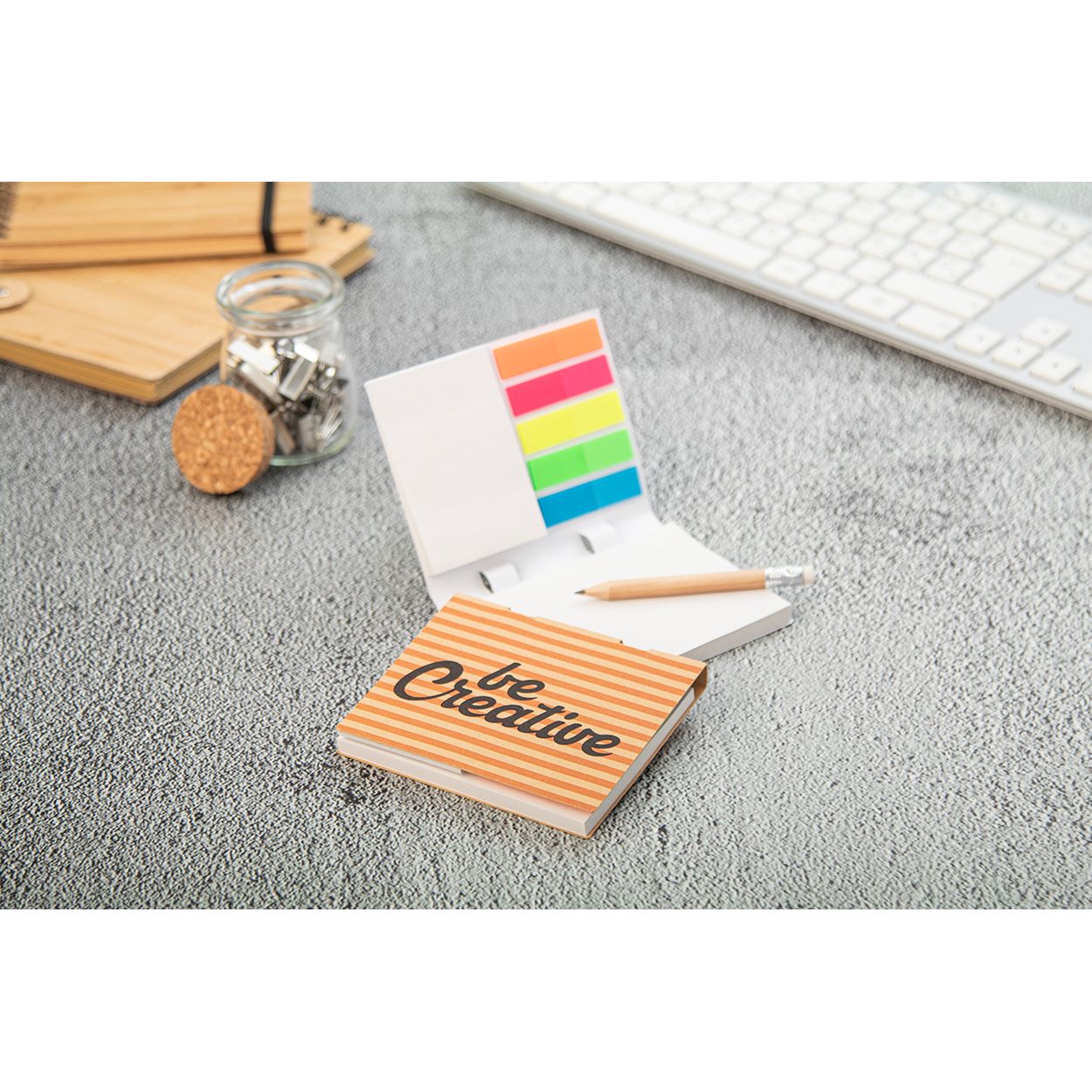 CreaStick Combo Plus Eco Individuelle Haftnotizen - natur-235