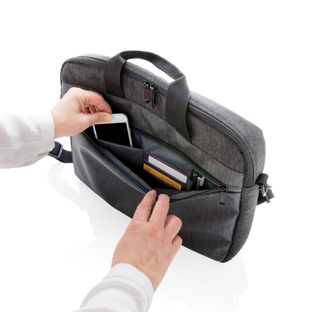 900D Laptop-Tasche, PVC-frei - schwarz-709