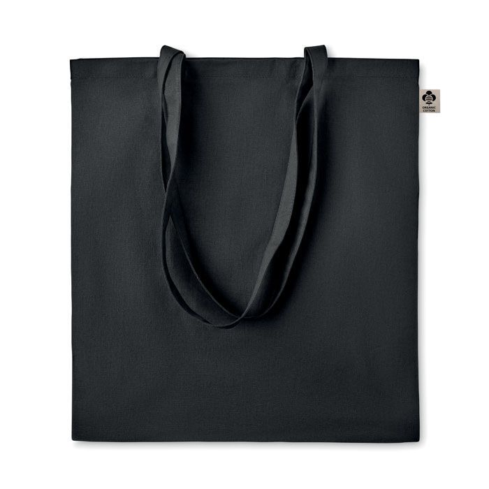 Organic-Cotton Einkaufstasche ZIMDE COLOUR - schwarz-602