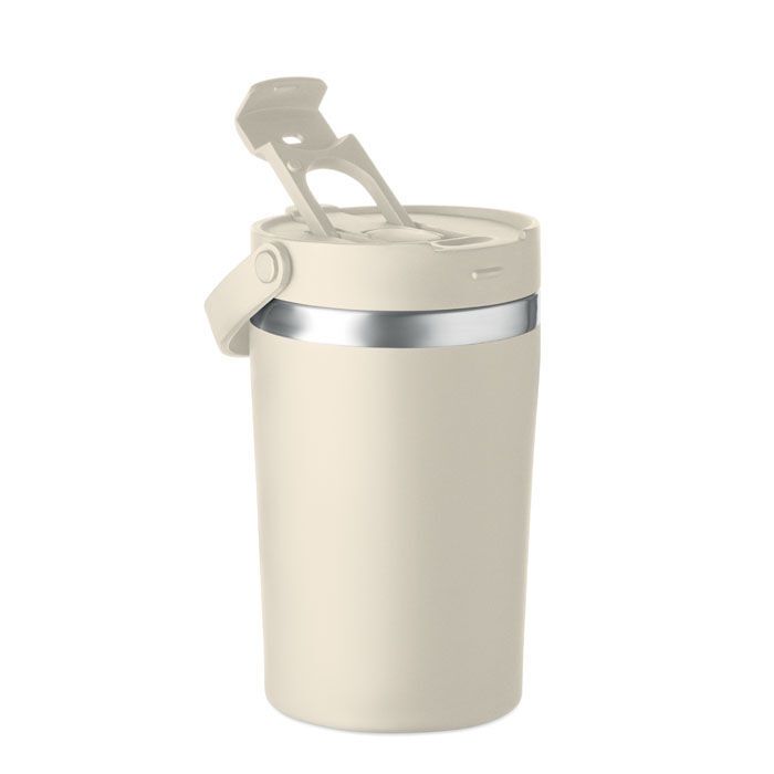 Doppelwandiger Becher 350 ml COZYCUP - beige-378