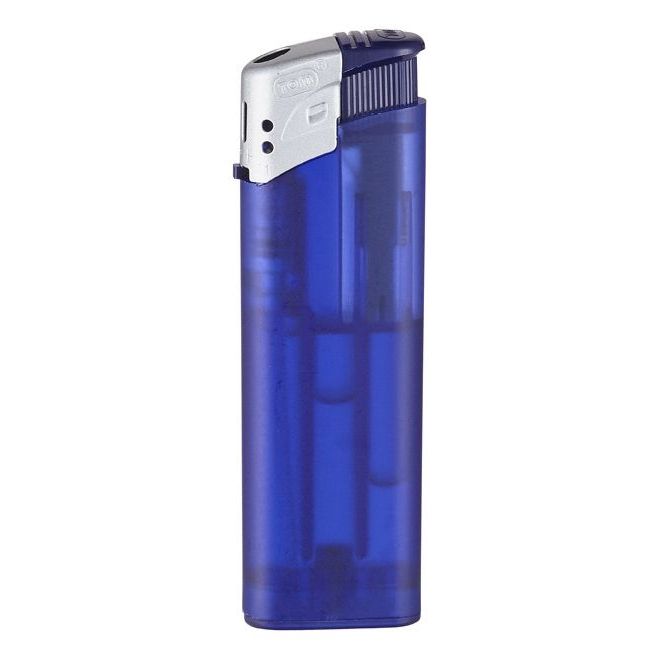 TOM® Elektronik-Feuerzeug EB-15 - gefrostet dunkelblau-699