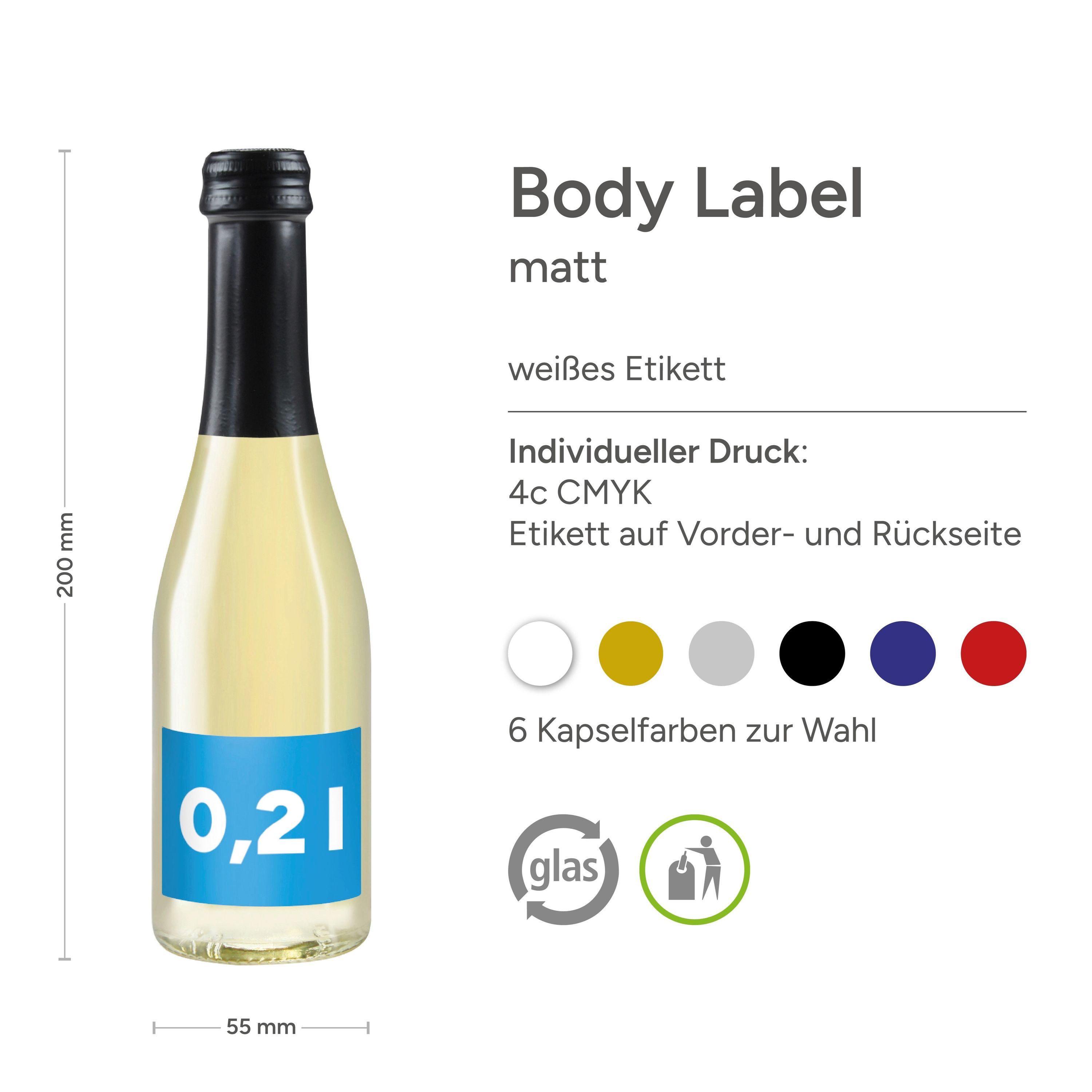 0,2 l Secco Frizzante (Glas) Body Label-831