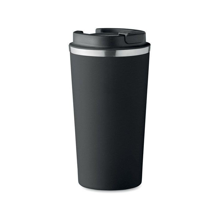 Doppelwandiger Becher 510 ml BRACE + - schwarz-309